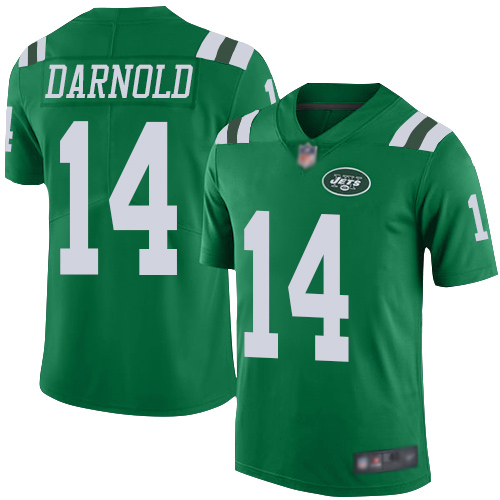 New York Jets Limited Green Men Sam Darnold Jersey NFL Football 14 Rush Vapor Untouchable